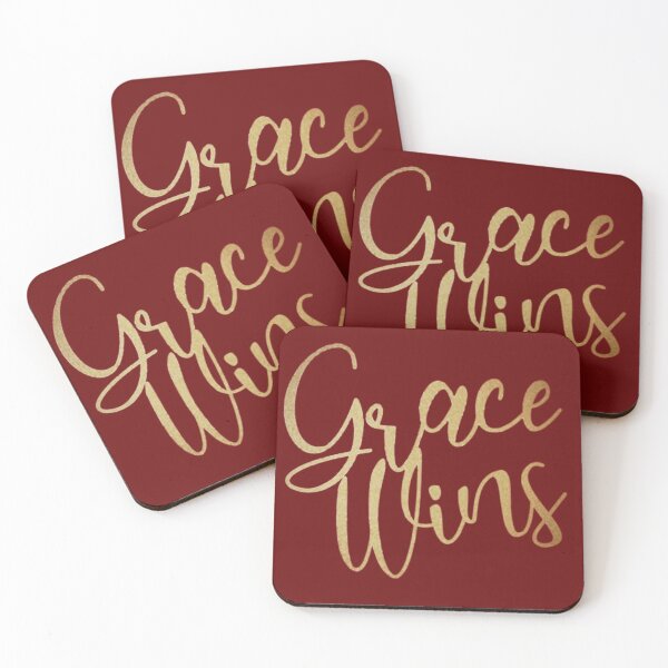 Item preview, Grace Wins. Christian Art. designed and sold by ConArte.