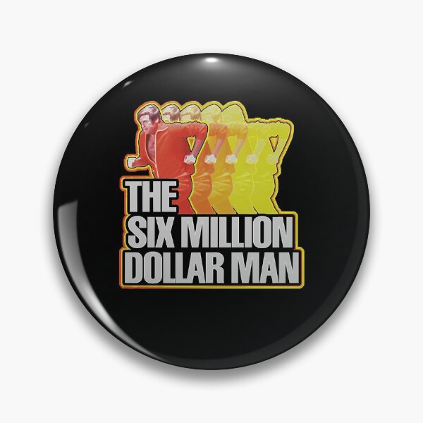 Item preview, Metal Baby The Six Million Dollar Man Sticker Active  Fans designed and sold by BusterTreutel.