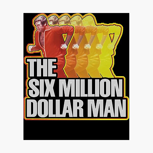 Metal Baby The Six Million Dollar Man Sticker Active Fans Photographic Print