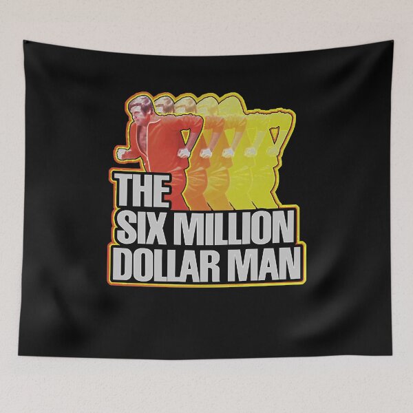 Item preview, Metal Baby The Six Million Dollar Man Sticker Active  Fans designed and sold by BusterTreutel.