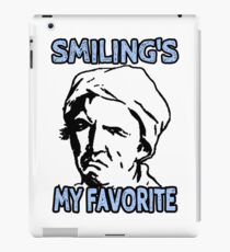 Ironic Smiling is my Favorite iPad Case/Skin