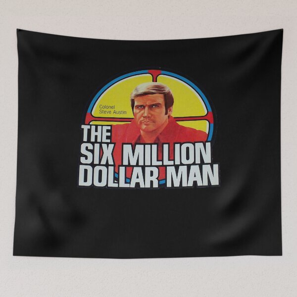Item preview, Music Retro The Six Million Dollar Man Awesome For Music Fans designed and sold by BusterTreutel.