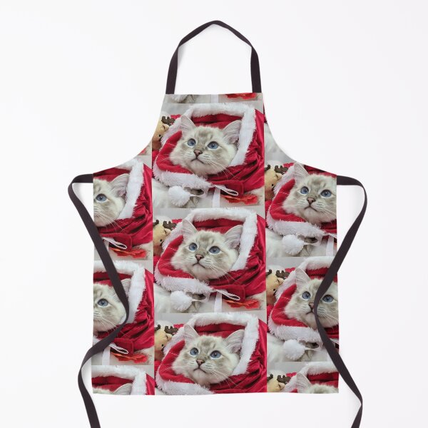 Item preview, Saoirse ragdoll Santa baby cat designed and sold by Fluffycat2020.
