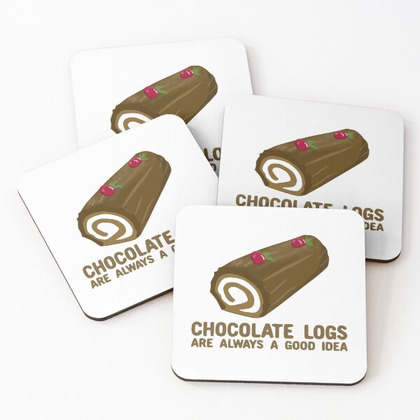 Artikelvorschau, Chocolate Logs sind immer eine gute Idee entworfen und verkauft von Kawaiindoodle.