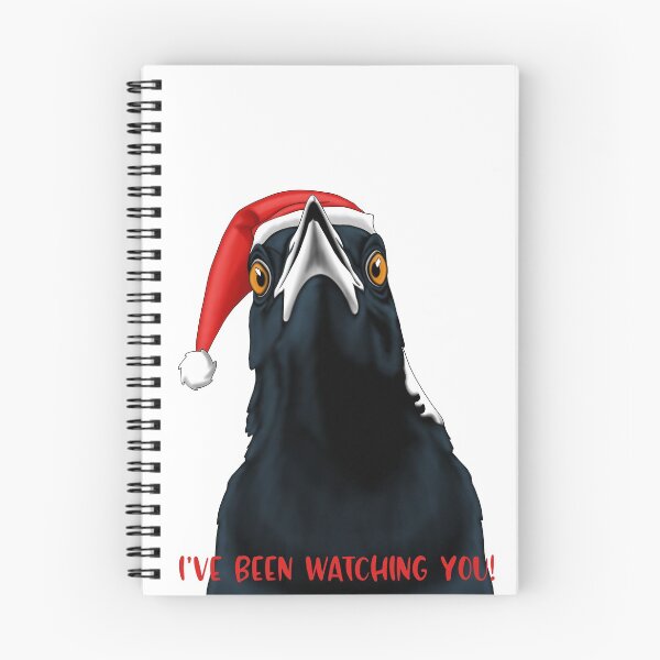 Item preview, Australian Magpie Funny Christmas Design designed and sold by Krystalkayart.