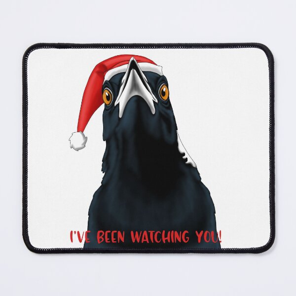 Item preview, Australian Magpie Funny Christmas Design designed and sold by Krystalkayart.