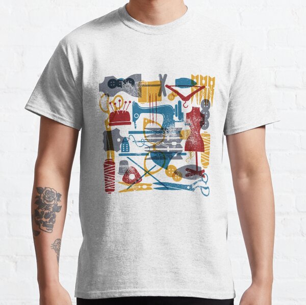 Item preview, Vintage Style Sewing Room Art - Vintage designed and sold by moosemtndesign.