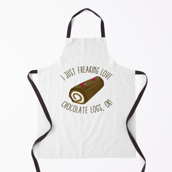 Item preview, I Just Freaking Love Chocolate Logs, OK! designed and sold by Kawaiindoodle.