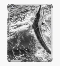 Black black marlin iPad Case/Skin