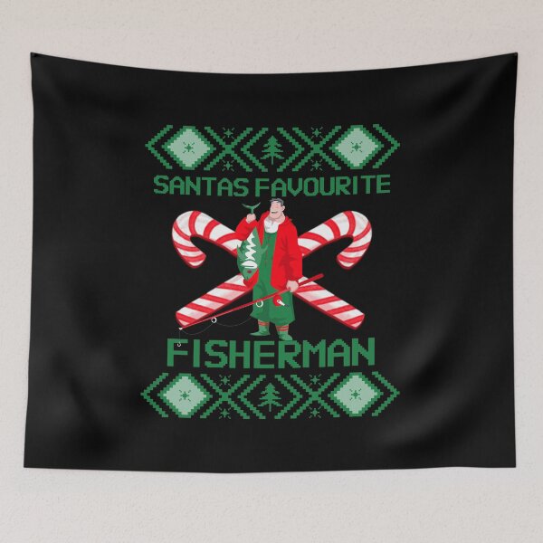 Item preview, SANTAS FAVOURITE FISHERMAN designed and sold by PTree1.