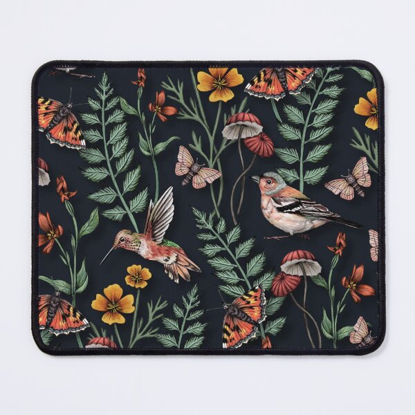 Item preview, Dark Garden Birds & Butterflies designed and sold by somecallmebeth.