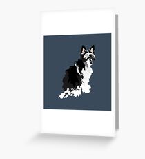 Shaggy Dog Greeting Card