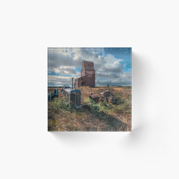 Bents Grain Elevator Acrylic Block
