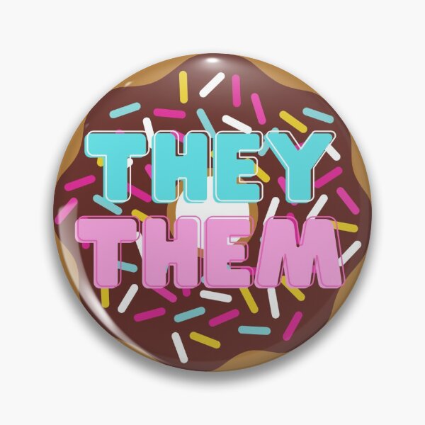 Item preview, They Them Donut Pronouns designed and sold by LyssaByssa.