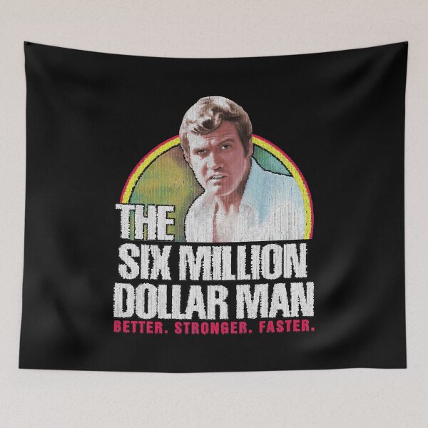 Item preview, Vintage Music The Six Million Dollar Man Sticker Gift Music Fans designed and sold by BusterTreutel.