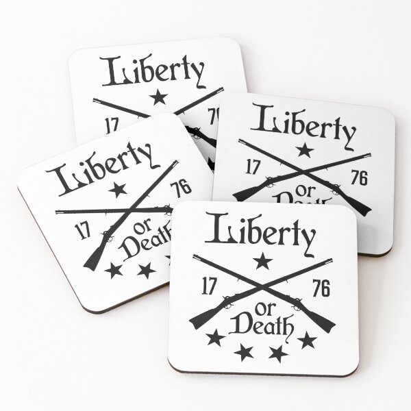 Item preview, Liberty or Death 1776 designed and sold by RedRepublic.