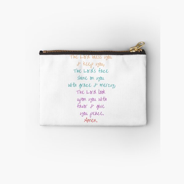 Item preview, Benediction written in colorful cursive (no gendered pronouns) designed and sold by CheekyGrace.