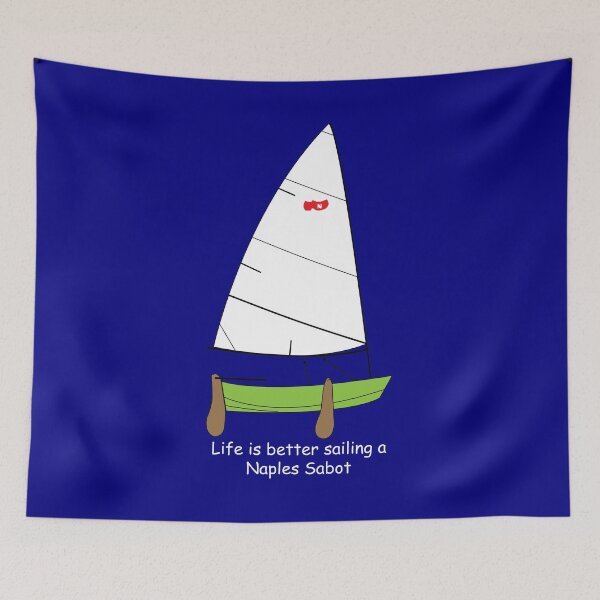 Item preview, Naples Sabot - Life is Better Sailing a Naples Sabot Dinghy designed and sold by CHBB.