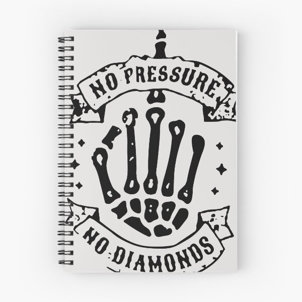 Item preview, No Pressure No Diamonds tshirt designed and sold by Gordag22222.