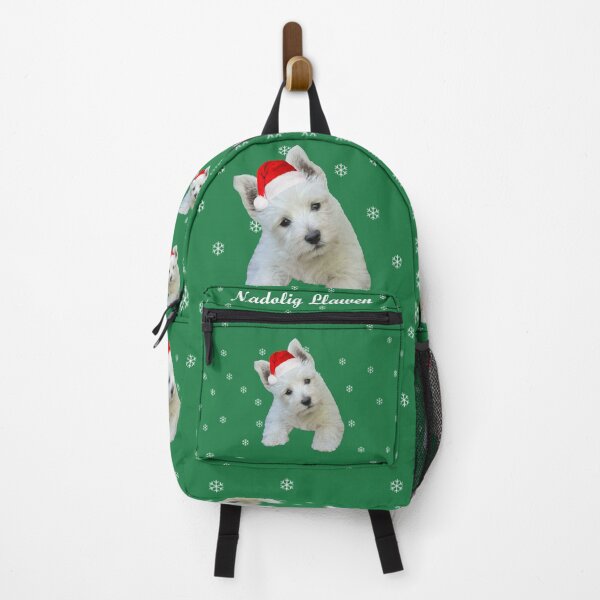 Item preview, Nadolig Llawen Westie designed and sold by quentinjlang.