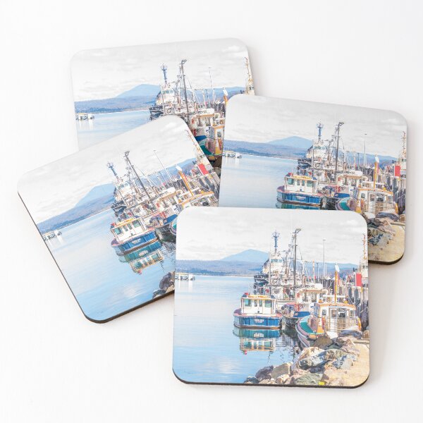 Item preview, Boats at Eden Wharf, NSW, Australia designed and sold by LostMyFocus.