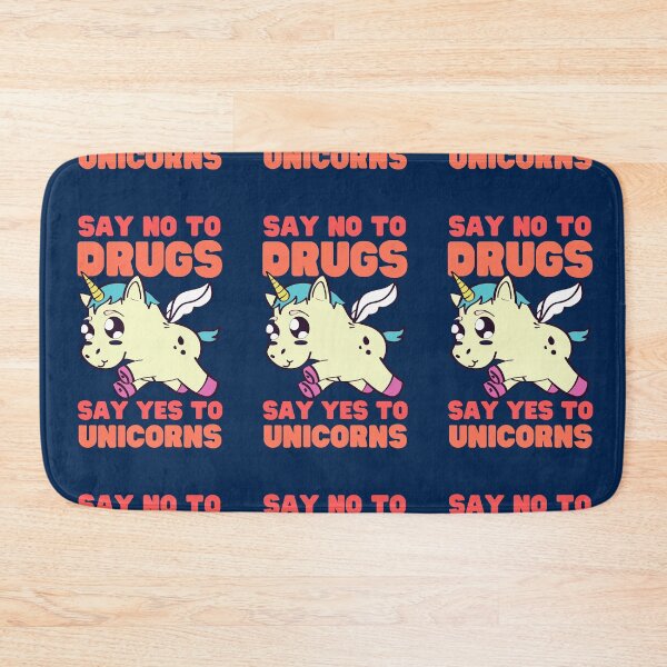 Item preview, Say No to drugs Say Yes to Unicorn designed and sold by Keep Smiling.