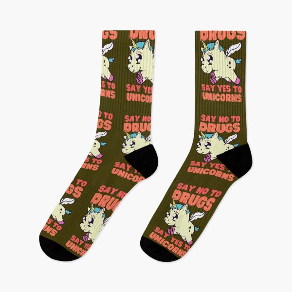 Item preview, Say No to drugs Say Yes to Unicorn designed and sold by Keep Smiling.