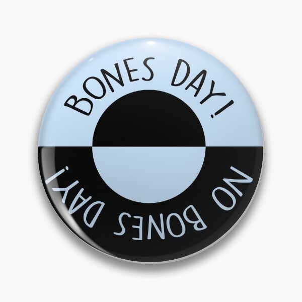 Item preview, Bones Day forecast - blue designed and sold by stickersbyLexy-.