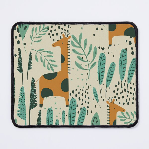 Item preview, Giraffe Leaves Tropical designed and sold by ConcorStore.