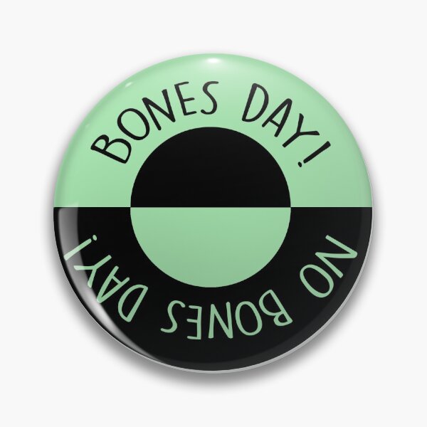 Item preview, Bones Day forecast - green designed and sold by stickersbyLexy-.
