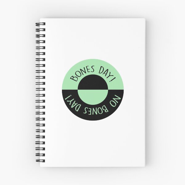 Item preview, Bones Day forecast - green designed and sold by stickersbyLexy-.