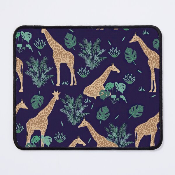 Item preview, Giraffe Plants Seamless designed and sold by ConcorStore.