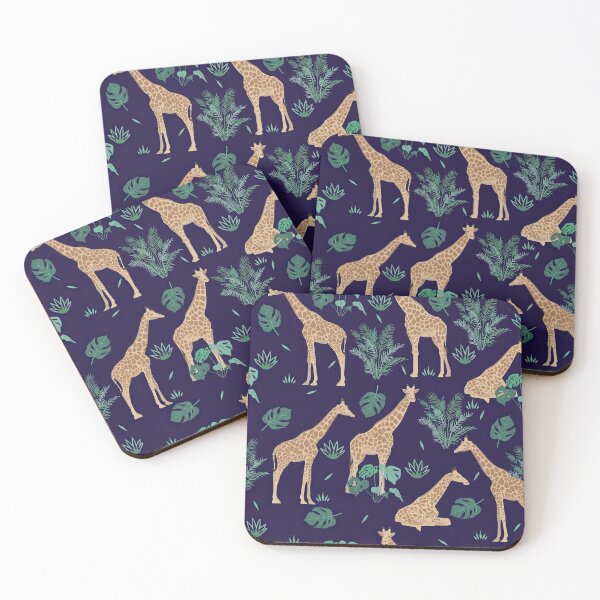 Item preview, Giraffe Plants Seamless  designed and sold by ConcorStore.