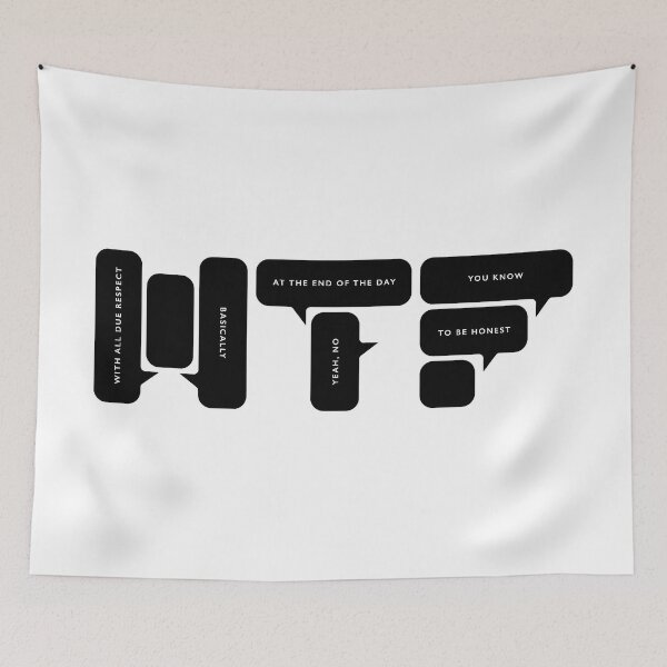 Item preview, WTF designed and sold by CHINESEARTII 符號印記.