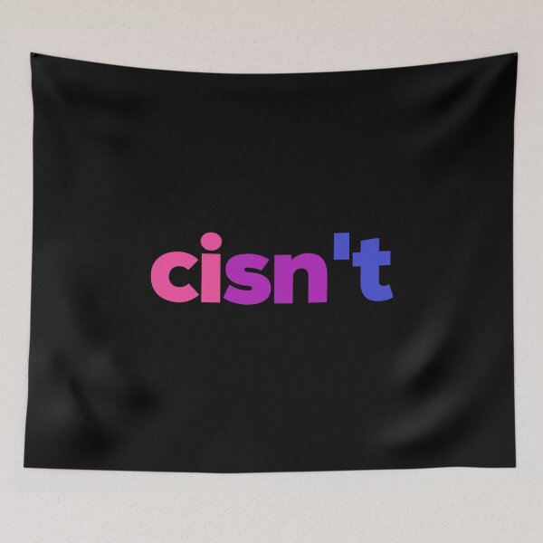 Item preview, Non-binary Cis Cisnt For Me. Genderfluid Pride designed and sold by Subtle Pride Shop.