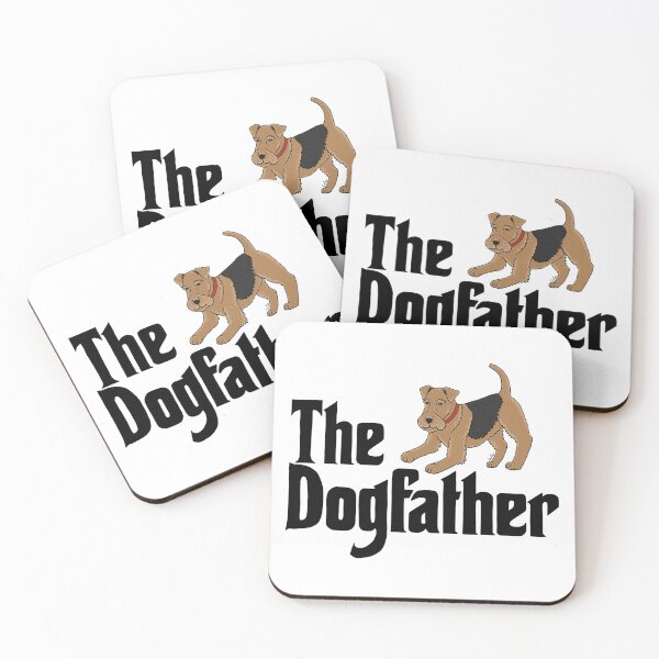 Item preview, The Dog Father - Airedale Terrier designed and sold by EcoElsa.