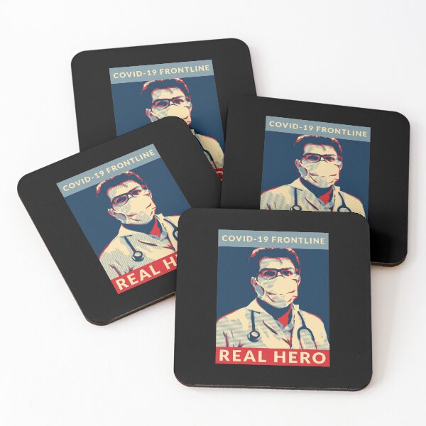 Item preview, Real Hero - Covid-19 Frontline designed and sold by StarsForgers.