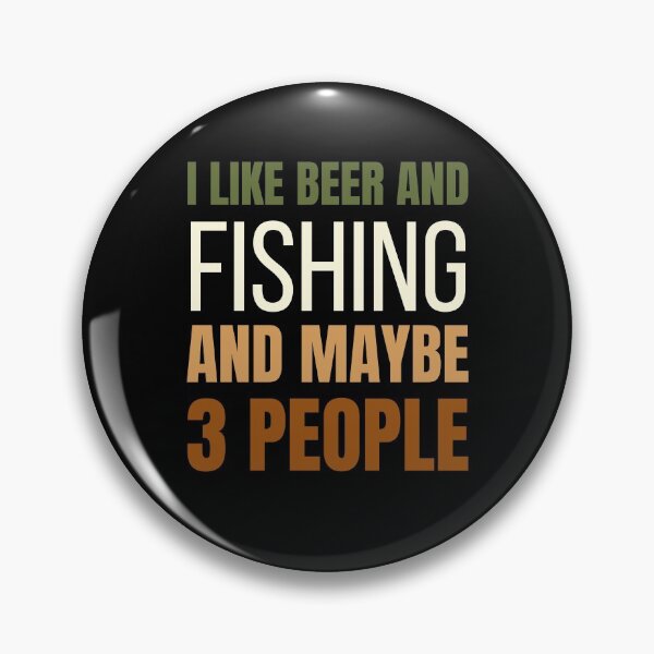 Item preview, I Like Beer and Fishing designed and sold by Crafty-Mornings.