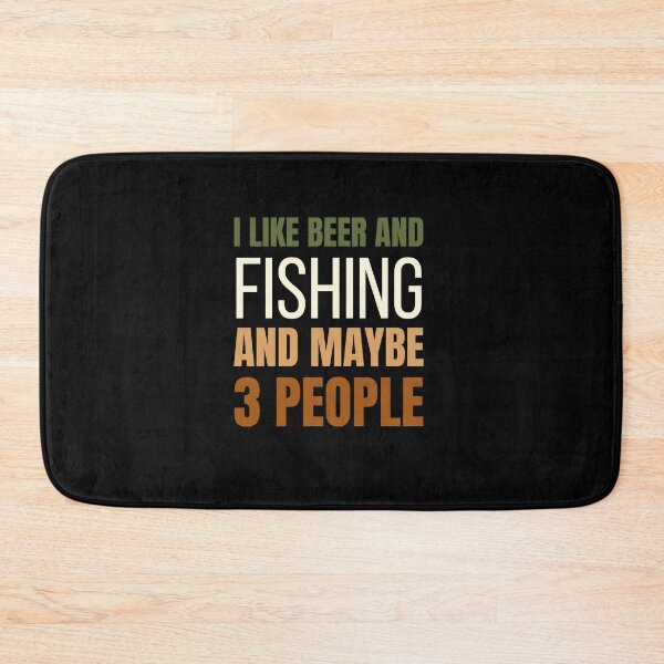 Item preview, I Like Beer and Fishing designed and sold by Crafty-Mornings.
