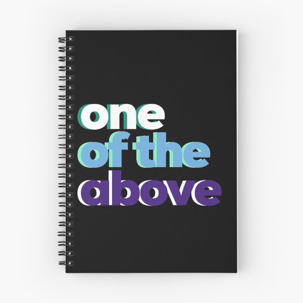 Item preview, One of the Above Gay Pride. Gay Men Pride designed and sold by Subtle Pride Shop.