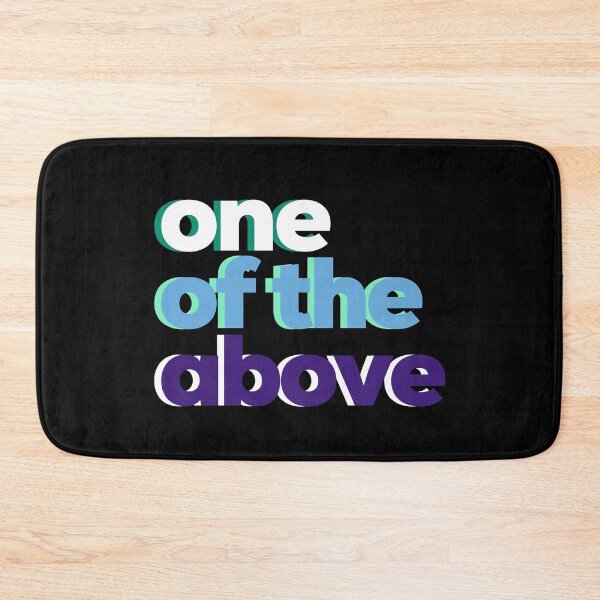 Item preview, One of the Above Gay Pride. Gay Men Pride designed and sold by Subtle Pride Shop.