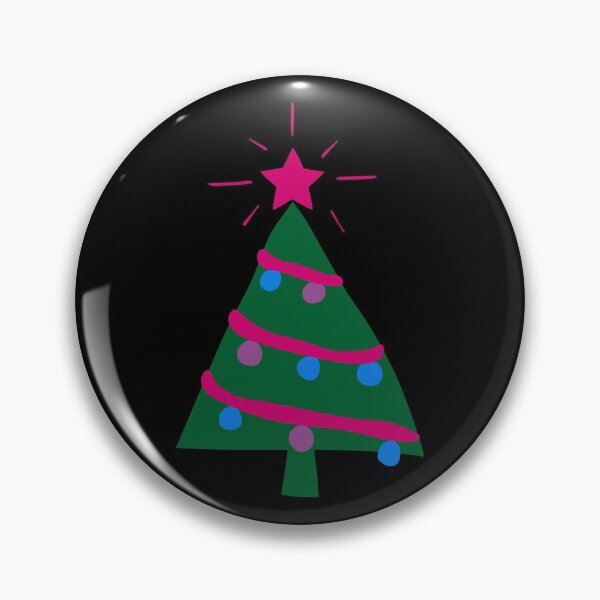 Item preview, Ugly Bi Christmas Tree. Bisexual Pride designed and sold by Subtle Pride Shop.
