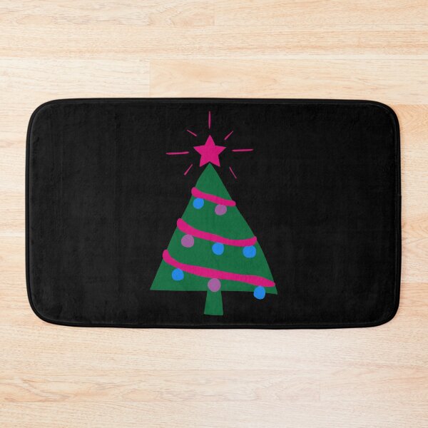 Item preview, Ugly Bi Christmas Tree. Bisexual Pride designed and sold by Subtle Pride Shop.