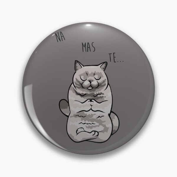 Item preview, NAMASTE British Shorthair designed and sold by Huebucket.