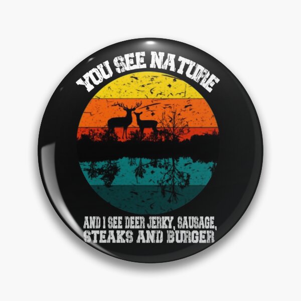 Item preview, You See Nature And I See Deer Jerky Sausage Steaks And Burger,Funny Deer T-shirt,Christmas Gift,Christmas T-shirt,Vintage Retro Shirt T-Shirt designed and sold by Djikou.