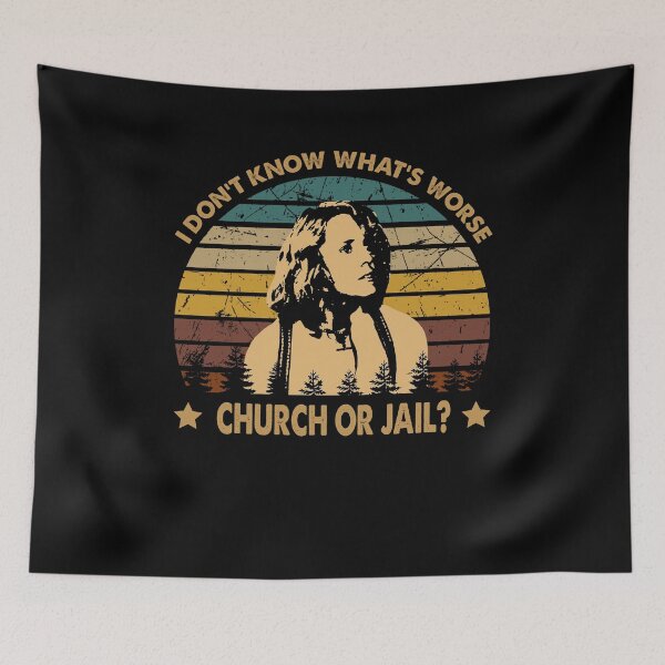 Item preview, Fried Green Tomatoes - I Don't Know What's Worse Church Or Jail? designed and sold by LindaFrieda2.
