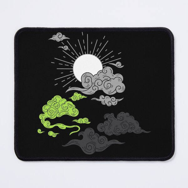 Item preview, Sun and Clouds Nonbinary. Agender Pride designed and sold by Subtle Pride Shop.