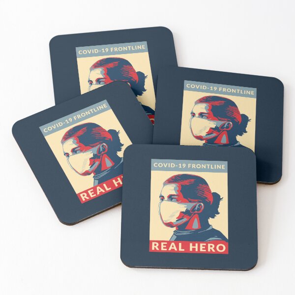 Item preview, Real Hero - Covid-19 Frontline designed and sold by StarsForgers.