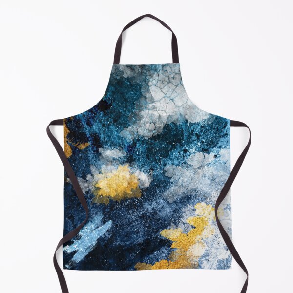 Item preview, Abstract Navy and Gold designed and sold by UrbanEpiphany.