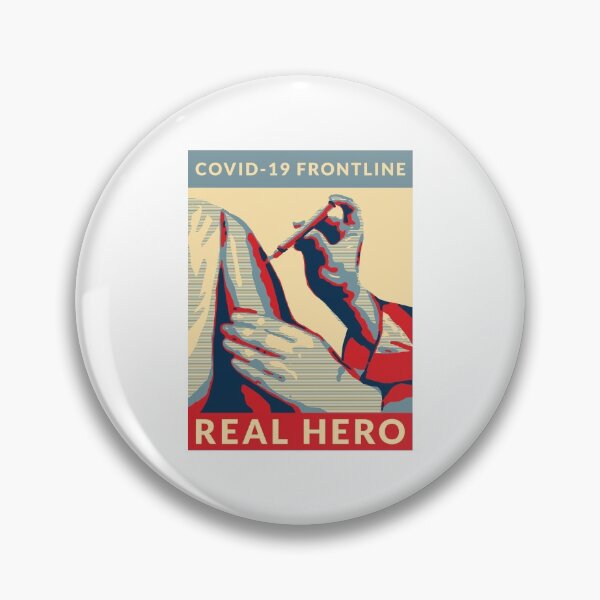 Item preview, Real Hero - Covid-19 Frontline designed and sold by StarsForgers.